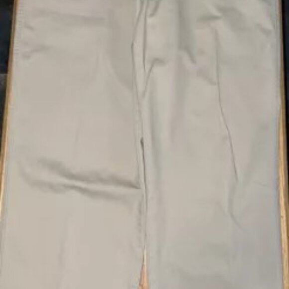 Cherokee Tan All Cotton Khakis Slacks Pleated Front 38 W 32 L - Picture 1 of 2